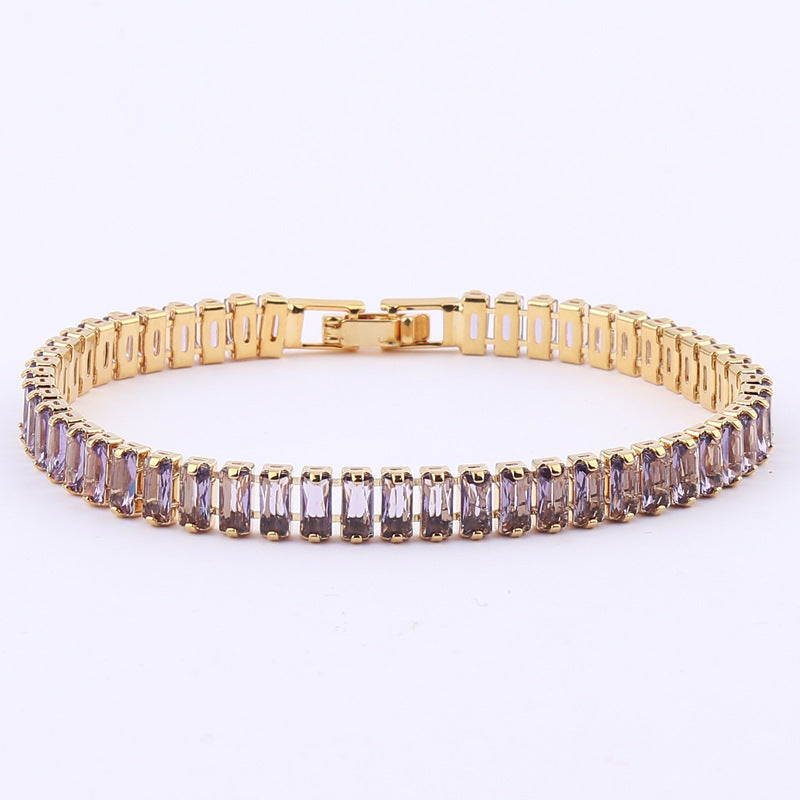 Lady's Bracelet INS Style Genuine Zircon Bracelet Brand: aeac