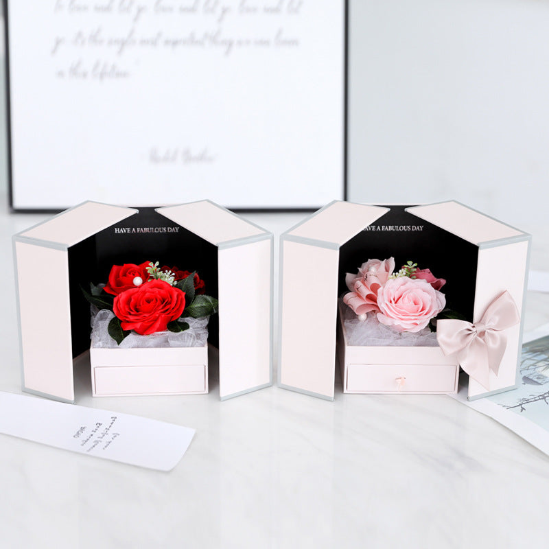 Creative Rose JewelryGift Box  For Christmas And Valentine's Day Brand: aeac