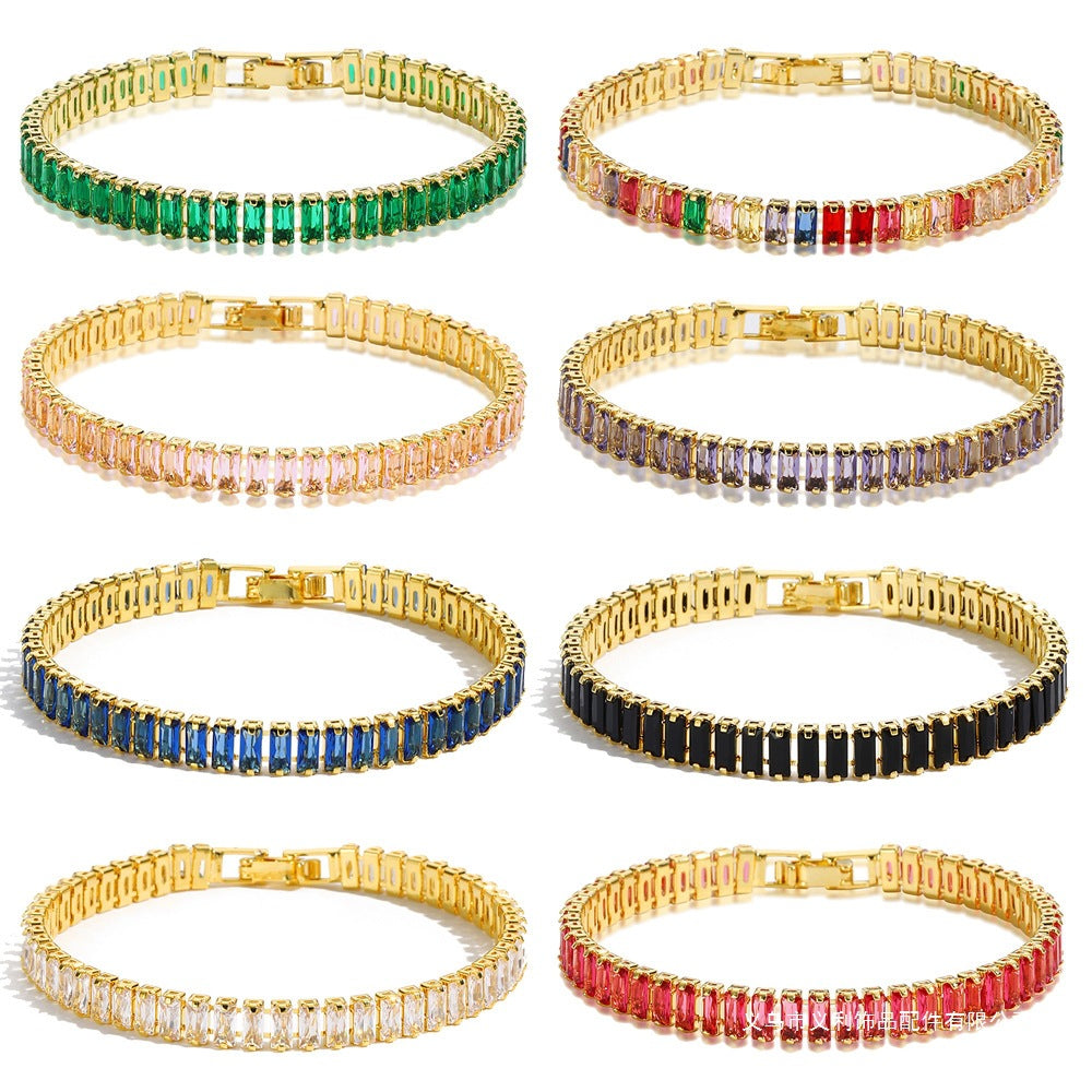 Lady's Bracelet INS Style Genuine Zircon Bracelet Brand: aeac