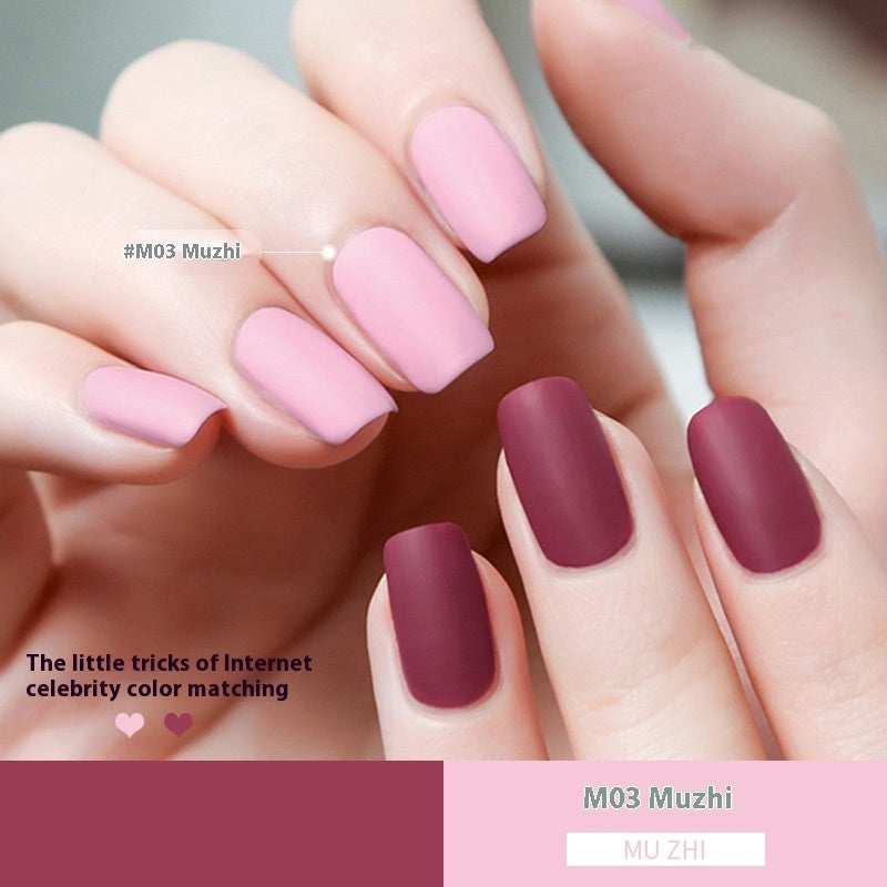 Temperament Scrub Durable Nail Polish Brand: aeac