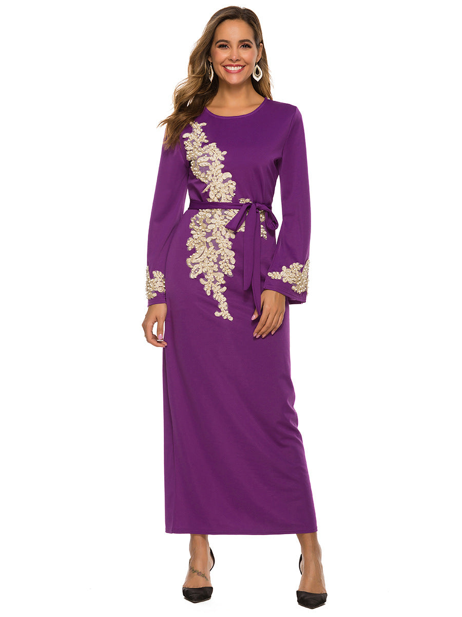 Muslim embroidered dress Brand: aeac