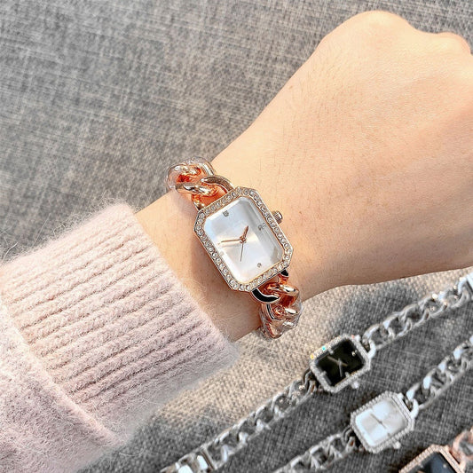 Luxury Classic Style Rectangular Women's Quartz Watch Brand: aeac