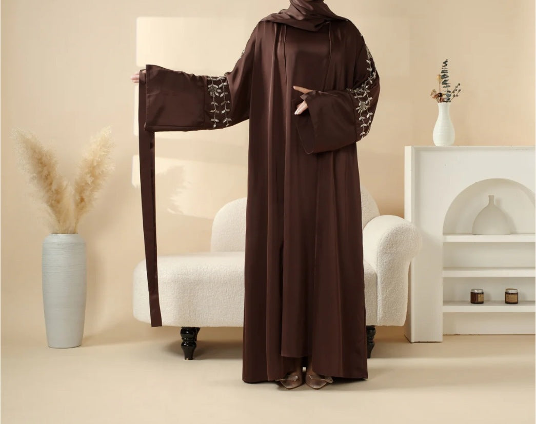 Fashionable Womens Elegant Robe Two-Piece Set Brand: aeac