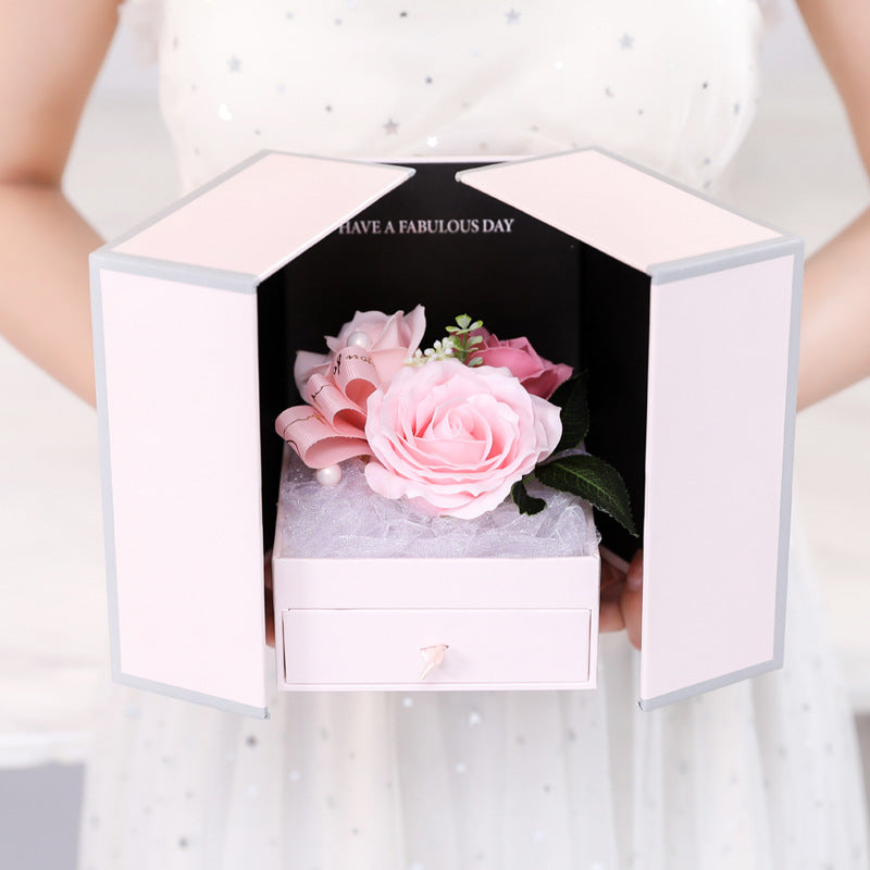 Creative Rose JewelryGift Box  For Christmas And Valentine's Day Brand: aeac