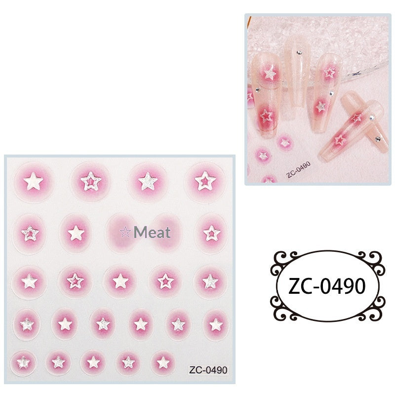 Creative Stickers Cute 3D Jelly Soft-Plastic Embossed Decals Brand: aeac