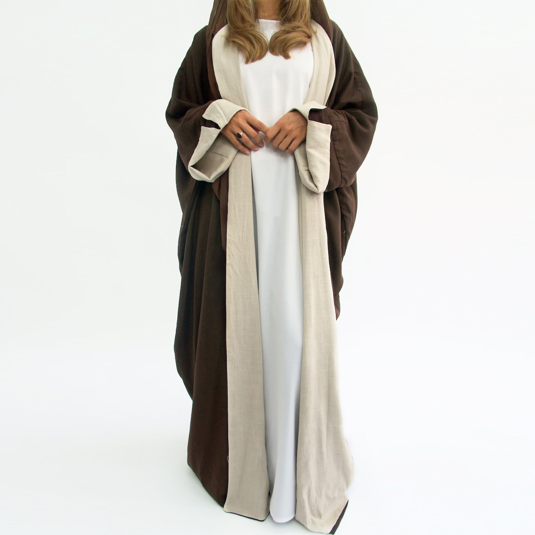 Dubai Turkey Double-sided Wearable Cardigan Robe Brand: aeac
