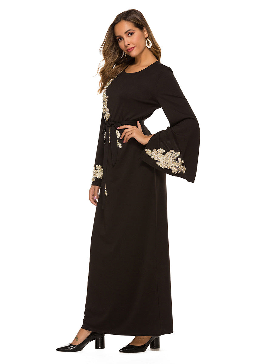 Muslim embroidered dress Brand: aeac