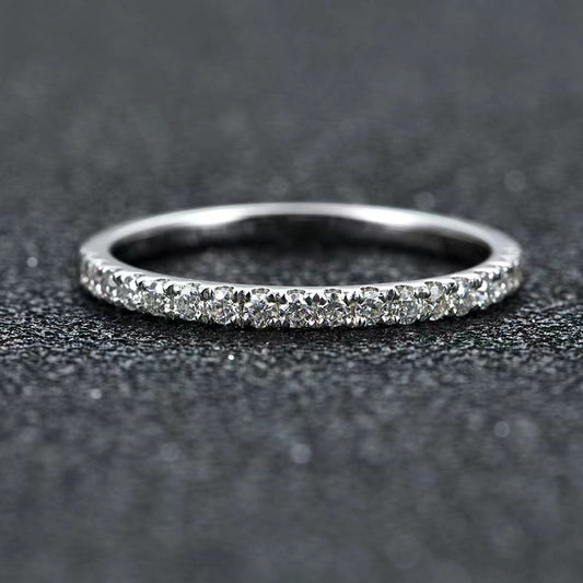 3mm Women's Titanium Steel Alloy Engagement Stainless Steel Ring Square Crystal Zircon Eternal Brand: aeac