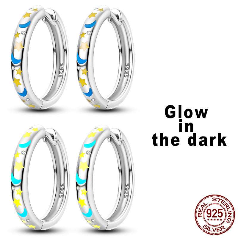 Colored Women Hope Earrings 925 Sterling Silver Heart Hope E Brand: aeac