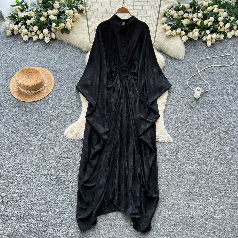 Resort-Style Printed Patchwork Dress For Women Brand: aeac