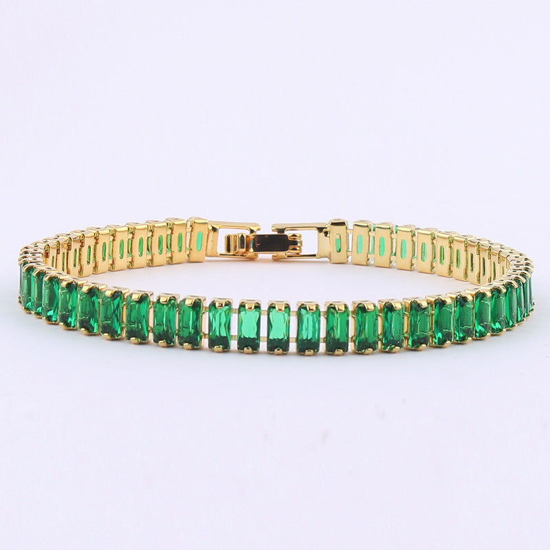 Lady's Bracelet INS Style Genuine Zircon Bracelet Brand: aeac