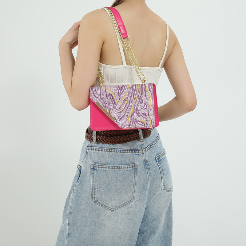 Casual Design Women's Simple Underarm Bag Beautiful Shoulder Small Square Bag Brand: aeac