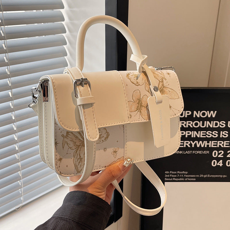 Portable Stitching Bag Female Autumn And Winter Wild Brand: aeac