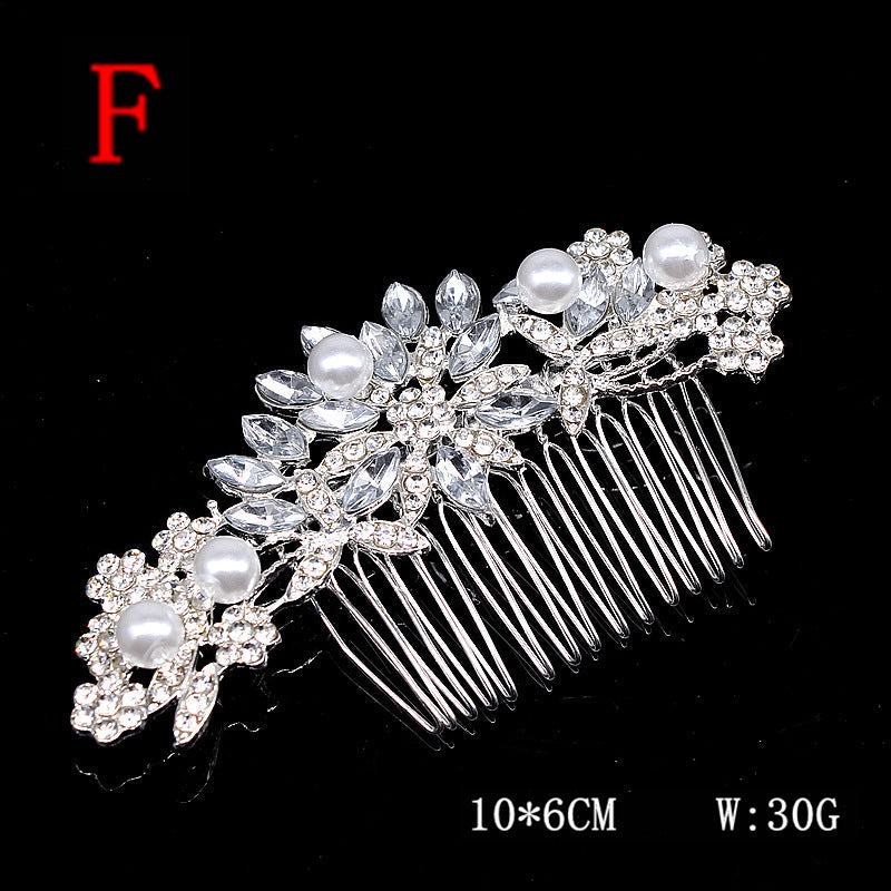 Super Glitter Pearl Rhinestone Headband Headdress Brand: aeac