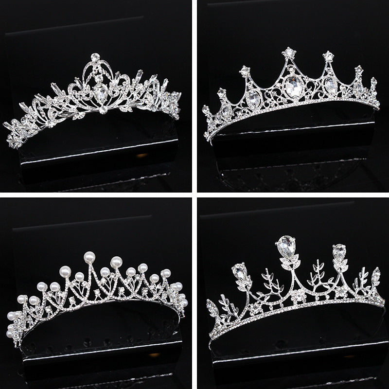 Super Glitter Pearl Rhinestone Headband Headdress Brand: aeac