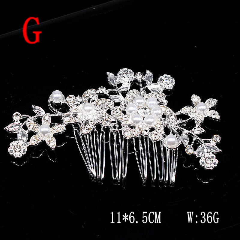 Super Glitter Pearl Rhinestone Headband Headdress Brand: aeac