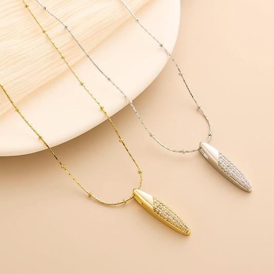 Simple Fashion Special-interest Design Titanium Steel Necklace Brand: aeac
