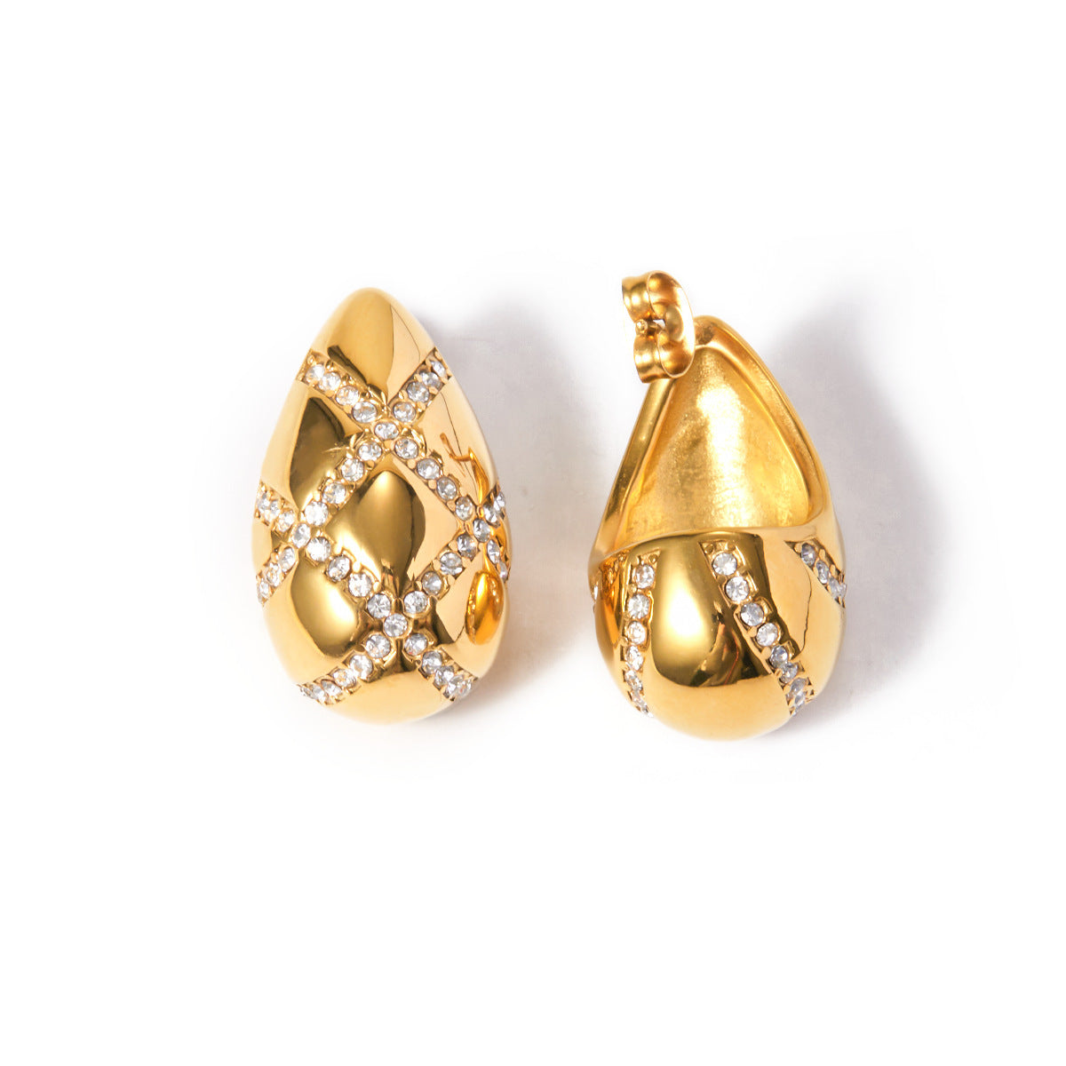 Linnea Gold Earrings Brand: aeac