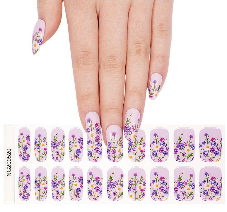 Fashion Gel Light Nail Stickers Brand: aeac