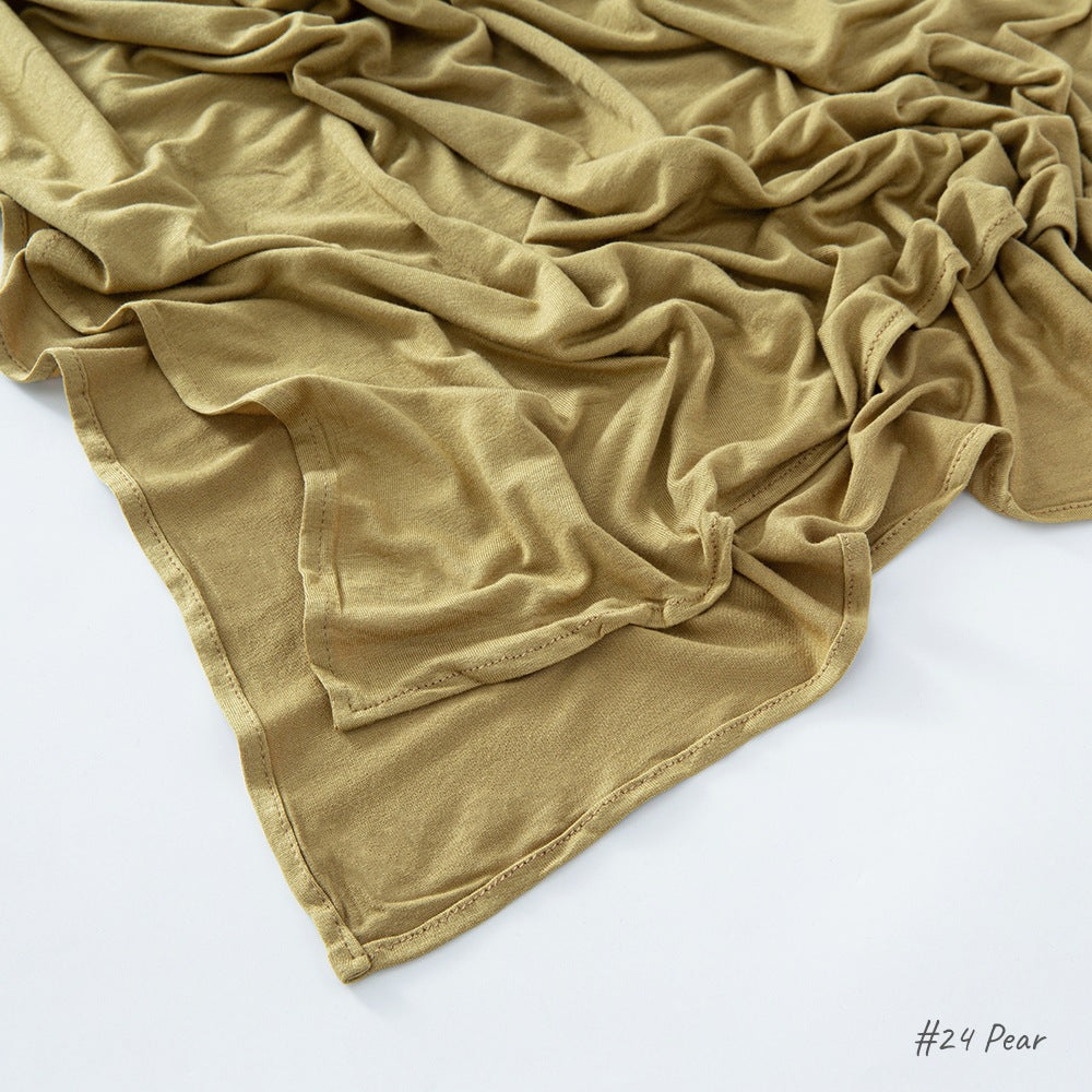Malaysia Pure Color Modal Curling Mercerized Cotton Scarf Brand: aeac