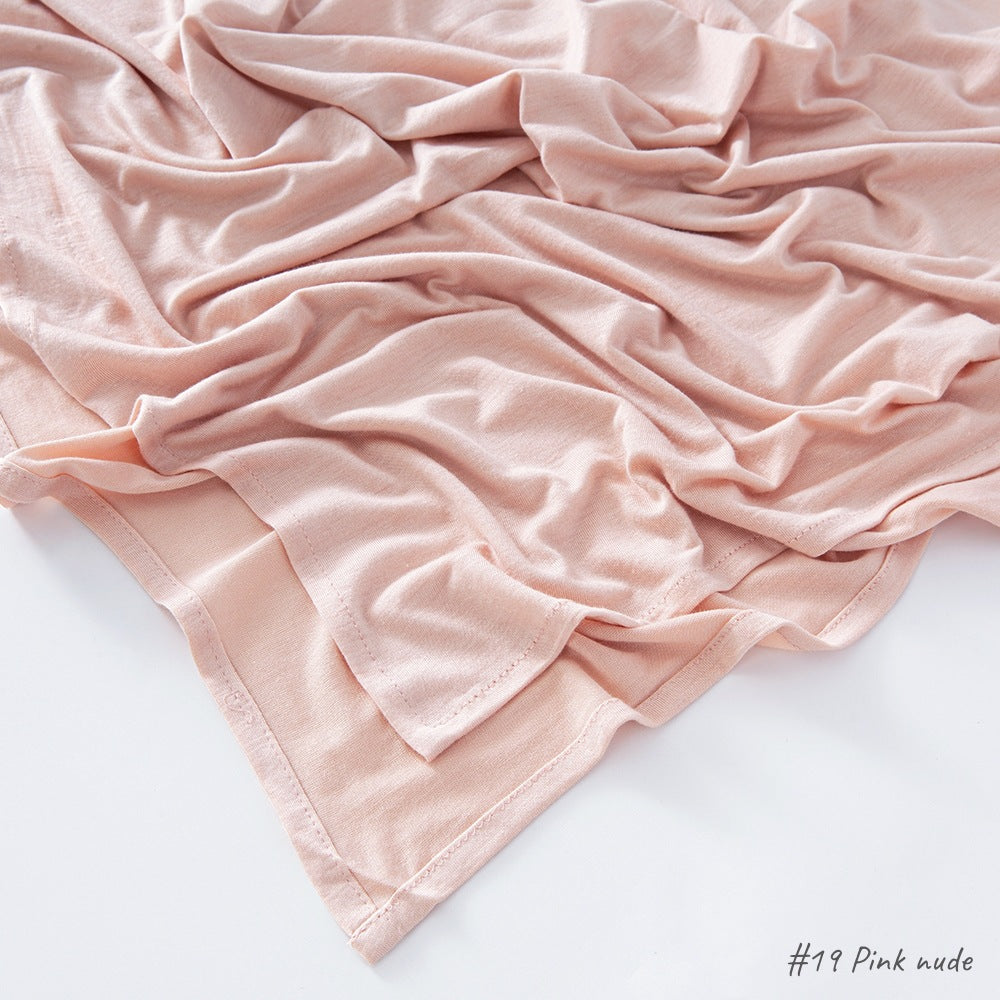 Malaysia Pure Color Modal Curling Mercerized Cotton Scarf Brand: aeac
