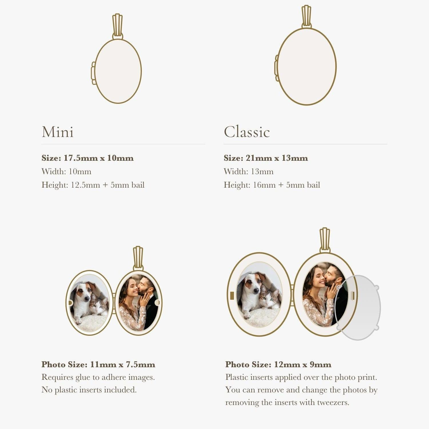 Open And Close Photo Frame Necklace Brand: aeac