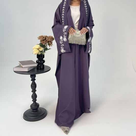 Women's Clothing Embroidered Coat Embroidered Robe Dress Brand: aeac