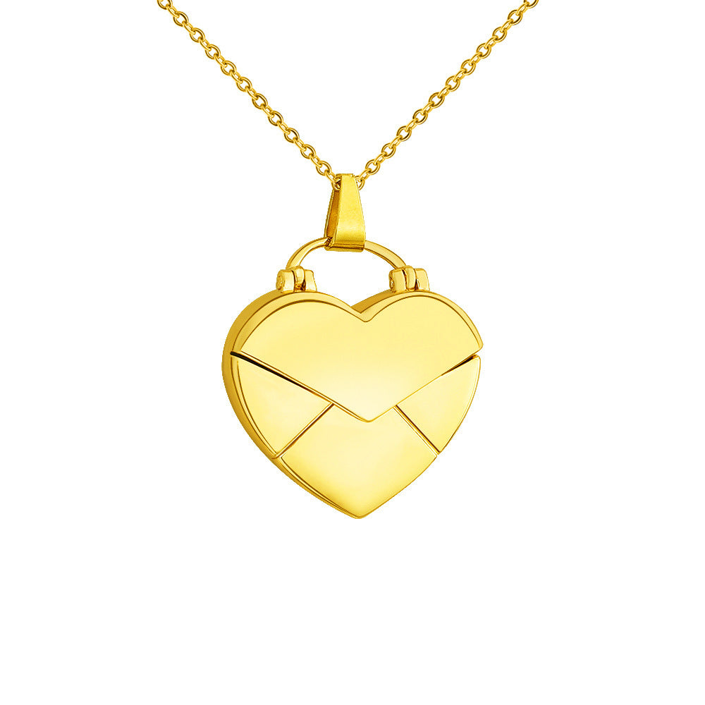 Creative DIY Heart Pendant Love Photo Box Necklace Brand: aeac