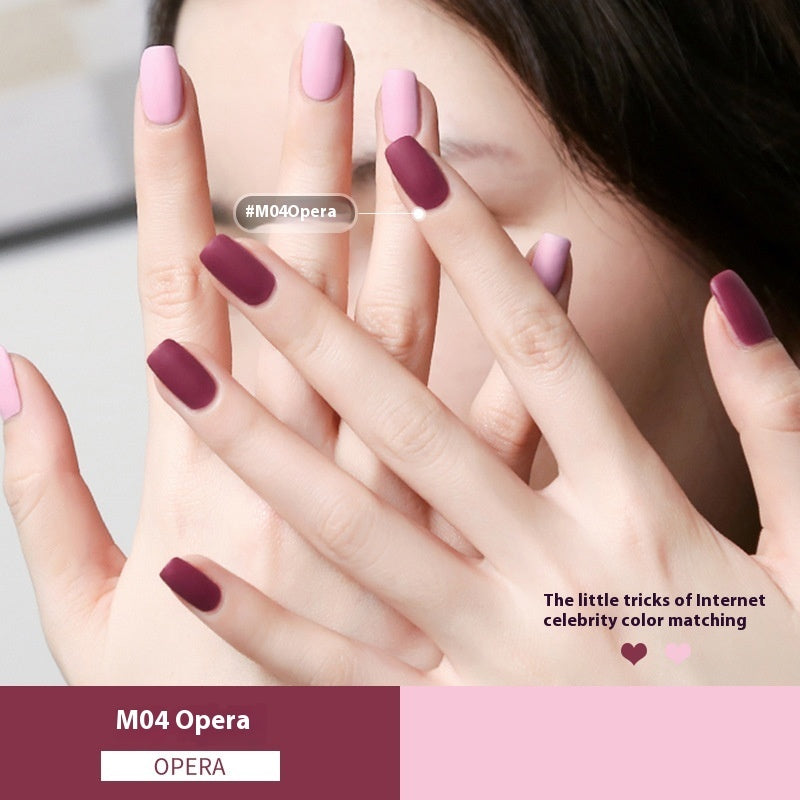 Temperament Scrub Durable Nail Polish Brand: aeac