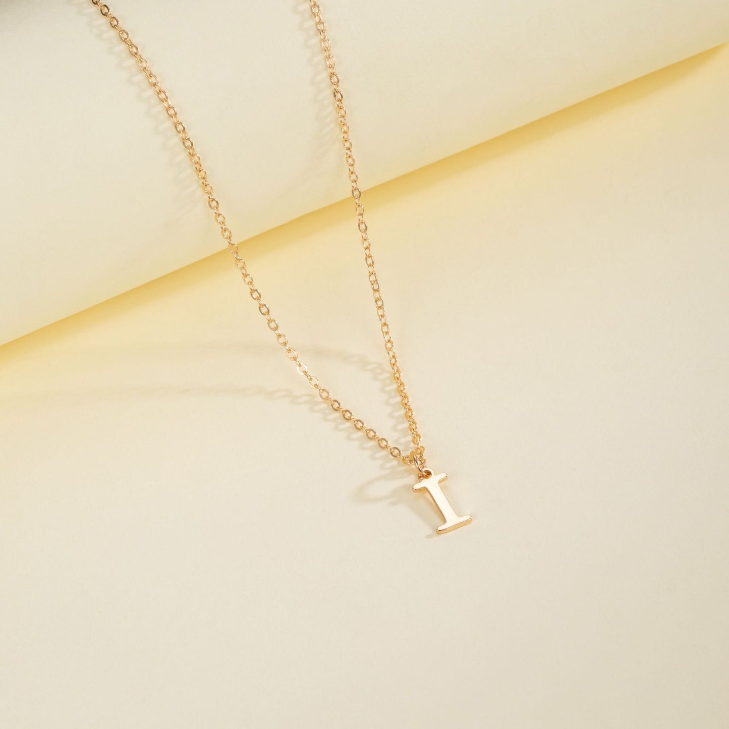 English Letter Necklace Female Personality Brand: aeac