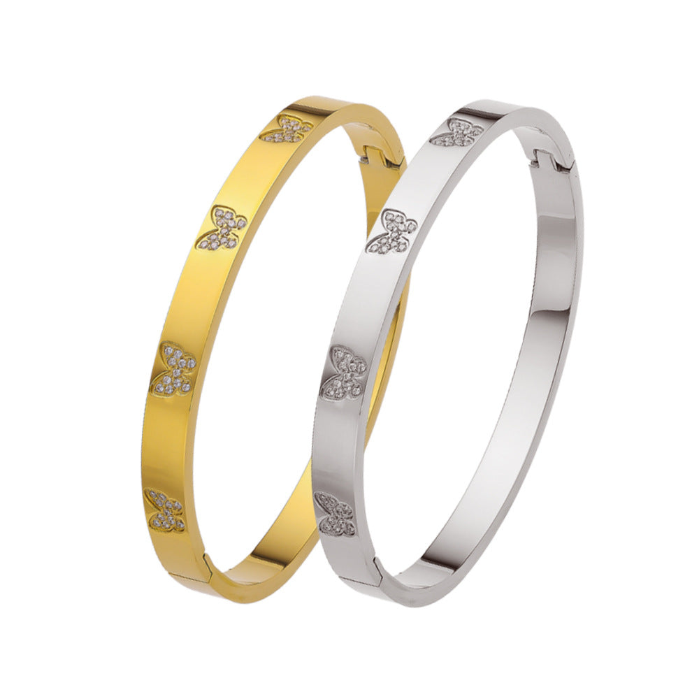 Stylish Versatile Stainless Steel Bracelet With A Premium