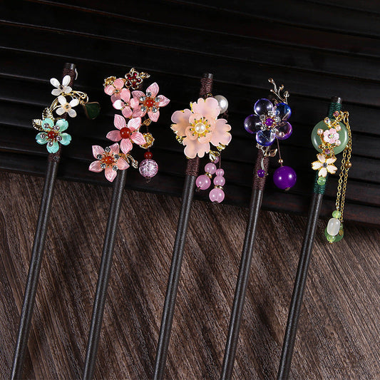 Ebony Hairpin Cheongsam Hanfu Tassel Brand: aeac