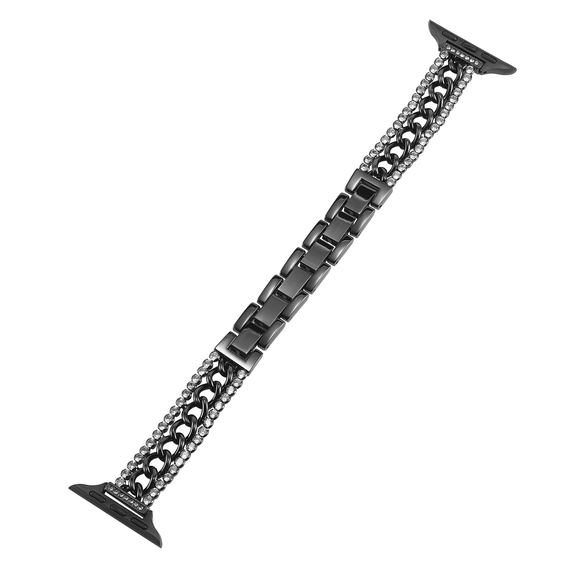 Chain Bilateral Diamond Bracelet Strap Brand: aeac