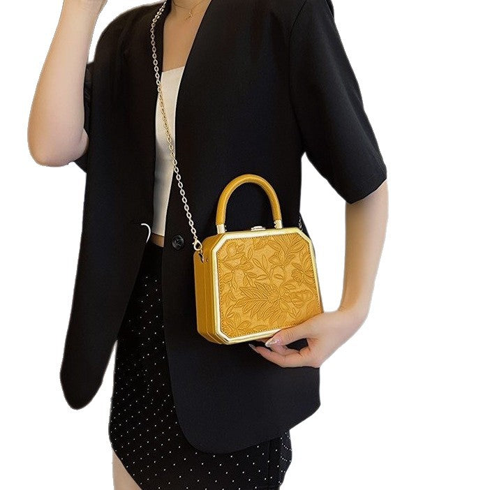 Handbag Crossbody Shoulder Dinner All-Match Box Brand: aeac