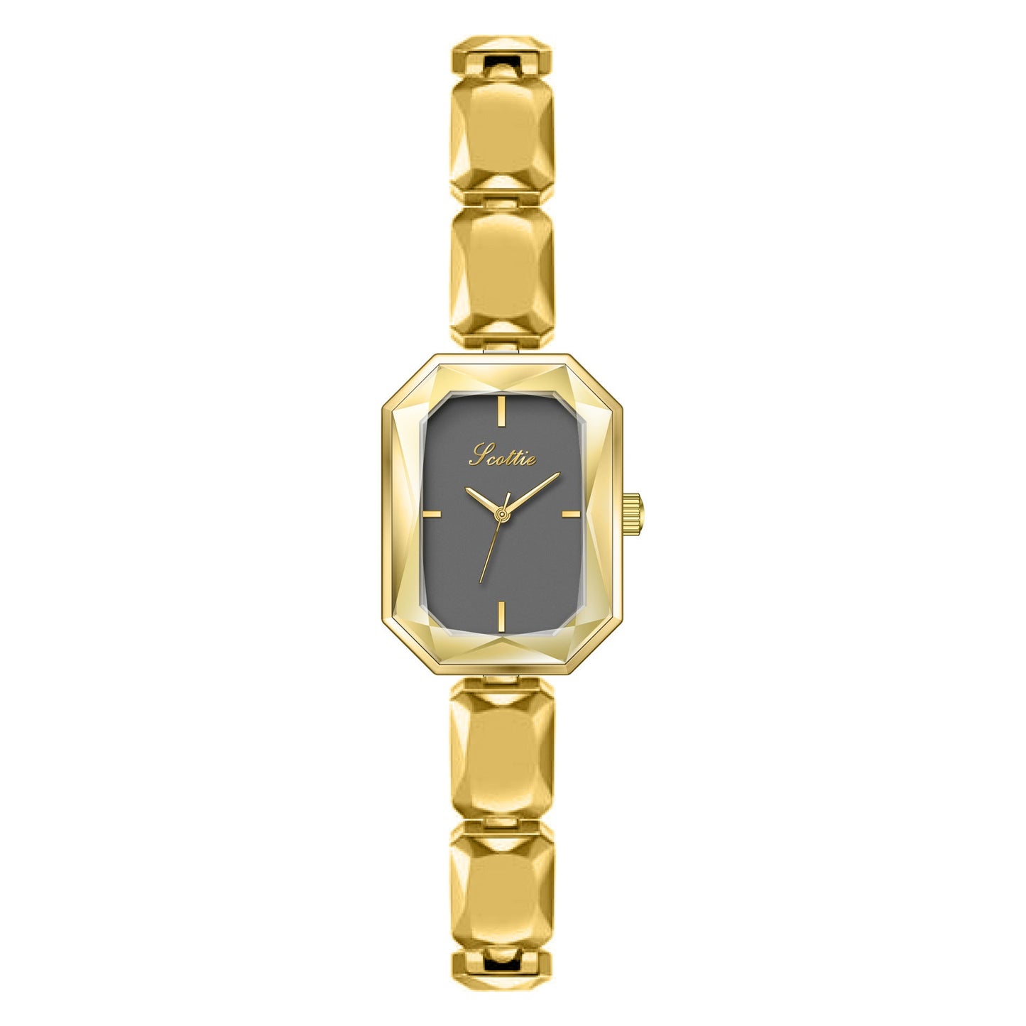 Bracelet Watch Cut Square Women's Small Square Watch Brand: aeac