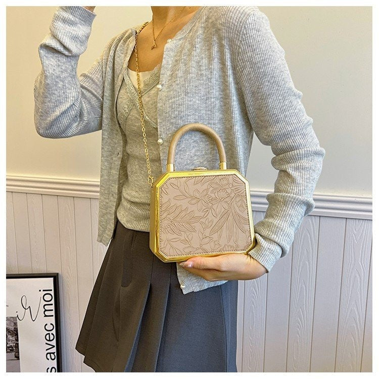 Handbag Crossbody Shoulder Dinner All-Match Box Brand: aeac