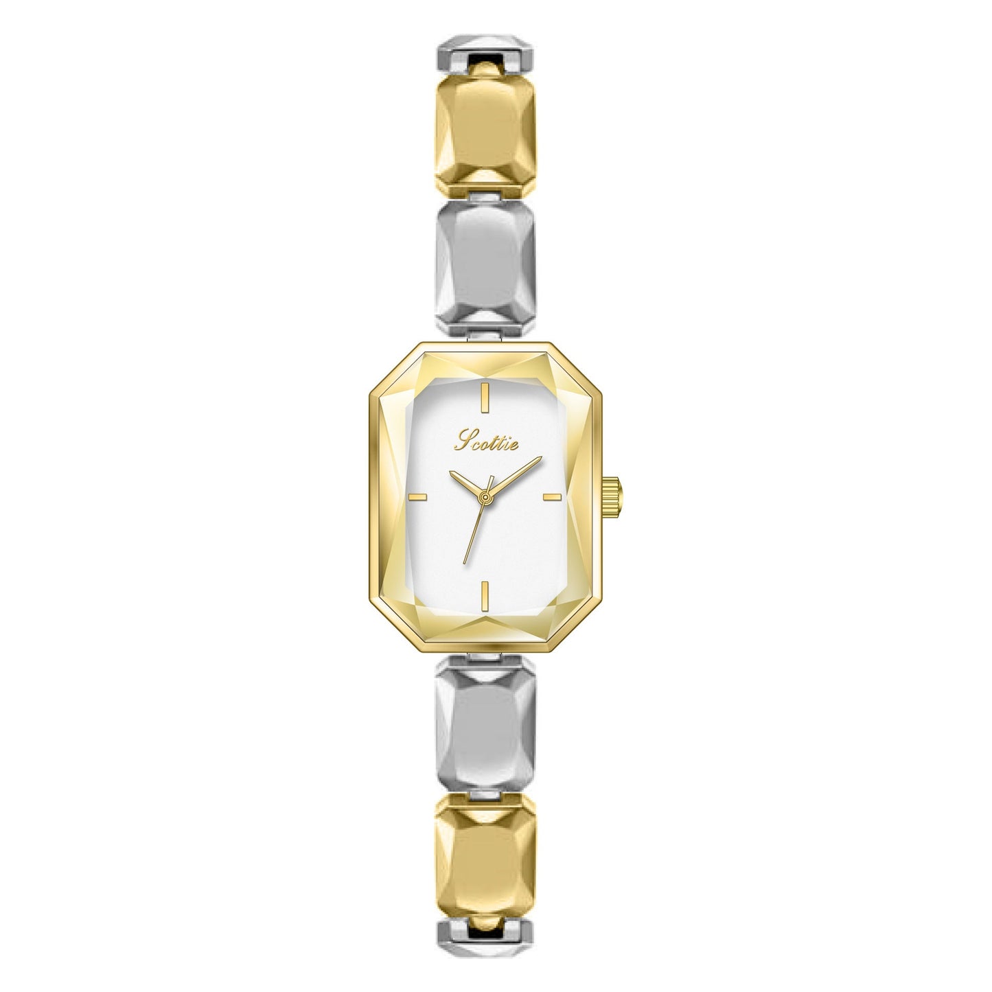 Bracelet Watch Cut Square Women's Small Square Watch Brand: aeac