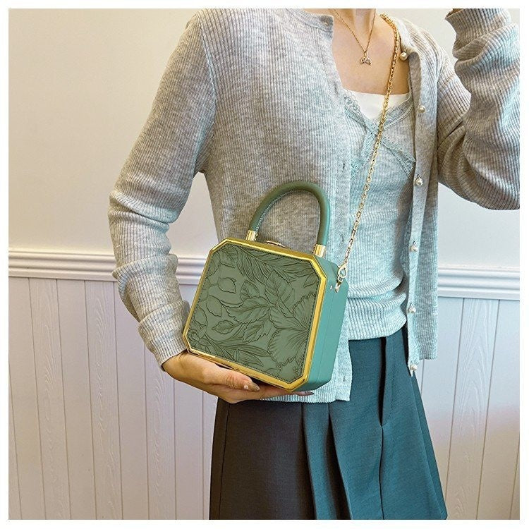 Handbag Crossbody Shoulder Dinner All-Match Box Brand: aeac