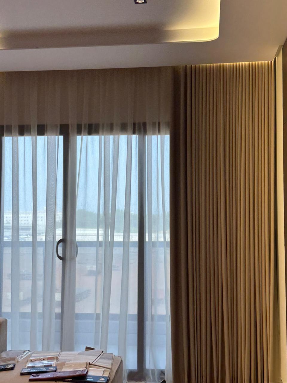 Blackout wavy curtains Saharakart