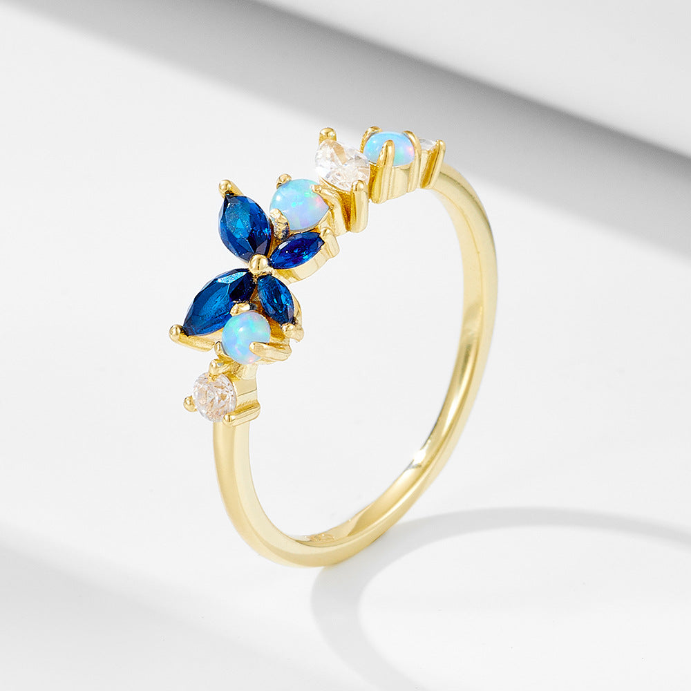 Butterfly Ring For Women A Niche, Light-luxury Design In European And American Styles Brand: aeac