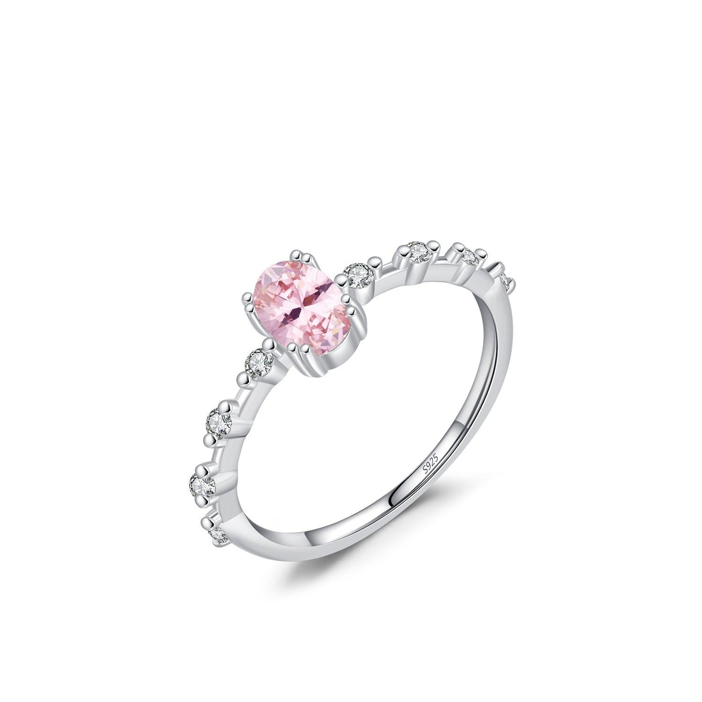 Women's Sterling Silver Crystal Ring Brand: aeac