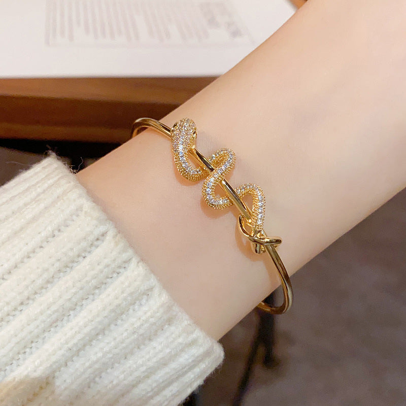 Fashionable Versatile Wrap Bracelet With An Adjustable Opening Brand: aeac