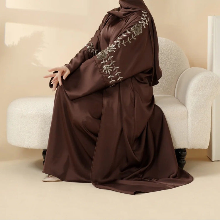 Fashionable Womens Elegant Robe Two-Piece Set Brand: aeac