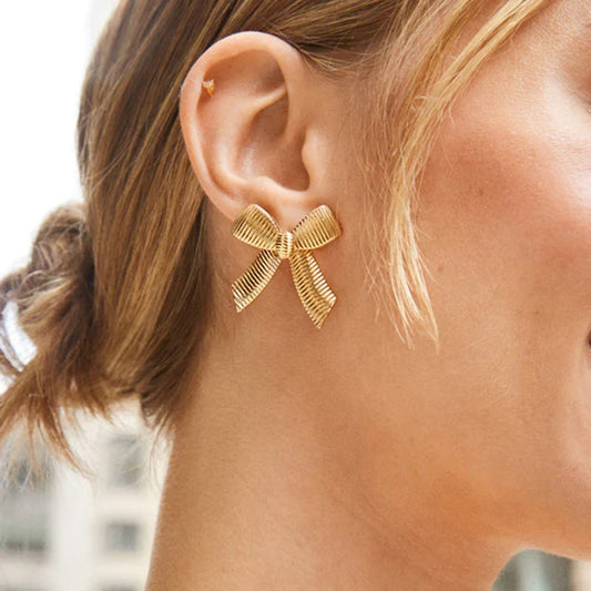 Caroline Gold Earrings Brand: aeac