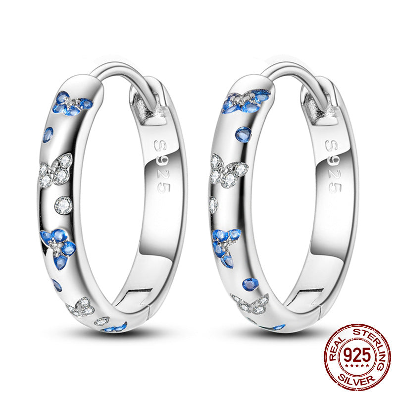 Colored Women Hope Earrings 925 Sterling Silver Heart Hope E Brand: aeac