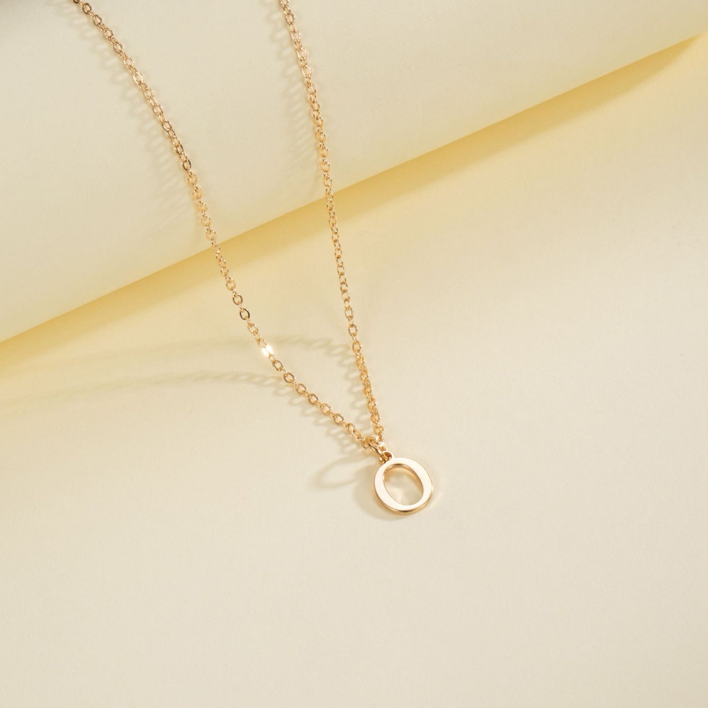 English Letter Necklace Female Personality Brand: aeac