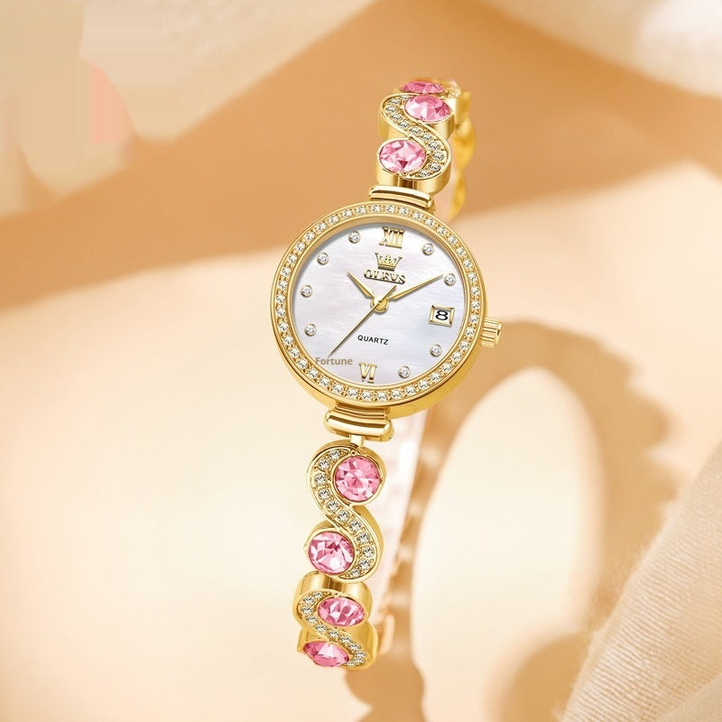 Women's High-grade Fritillary-face Quartz Watch Brand: aeac