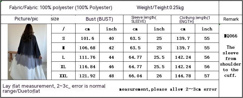 Fashion Tie-dyed Cloak Summer New European And American Cardigan Dress Brand: aeac