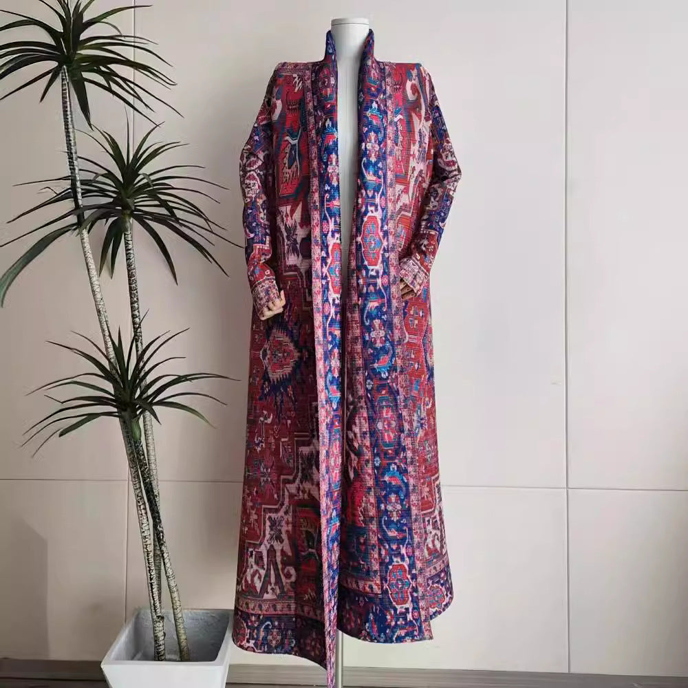 Versatile Trench Coat Cloak Printing Brand: aeac
