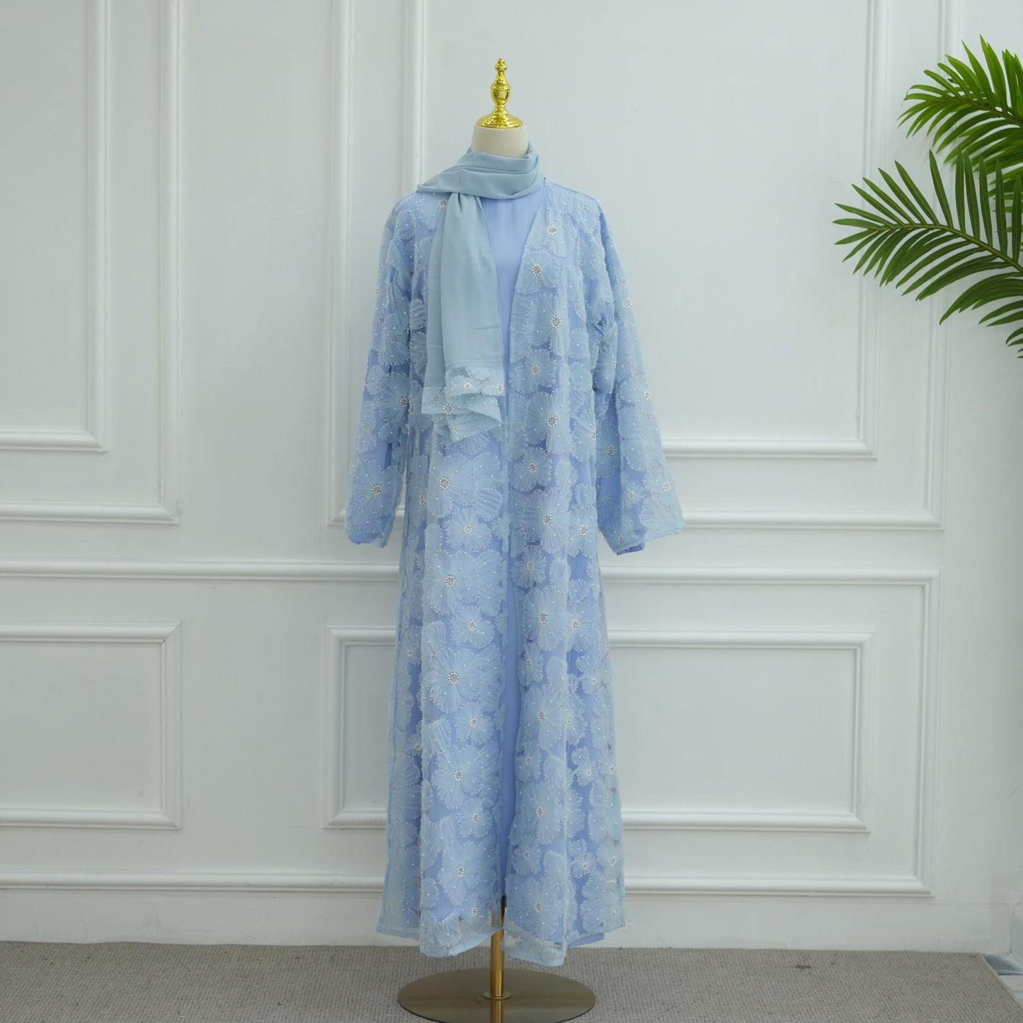 Stylish Casual And Elegant Floral Beaded Cardigan Brand: aeac
